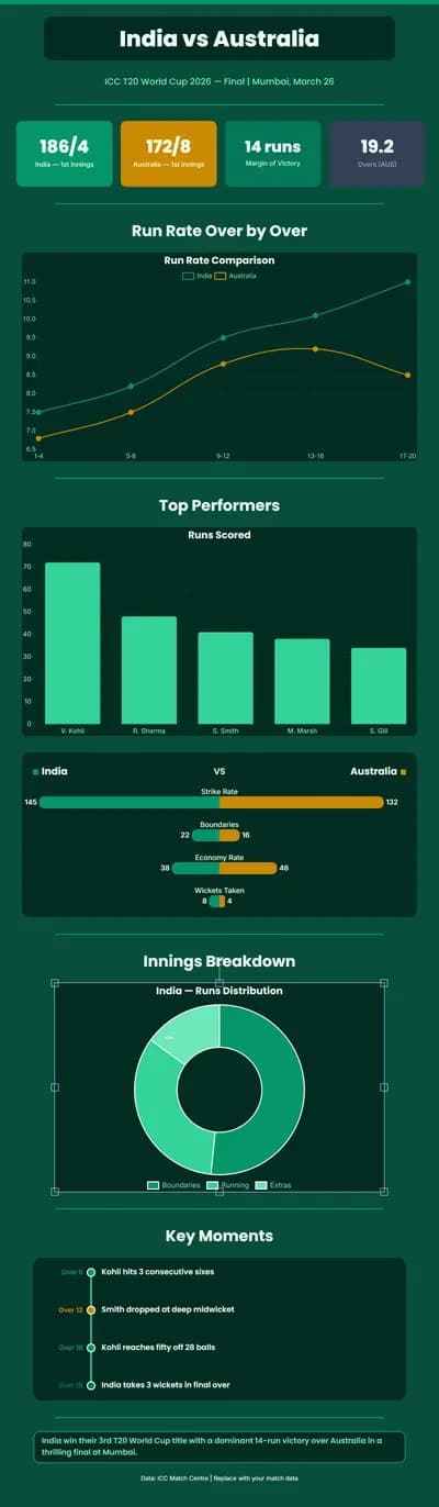 Cricket Match Scorecard