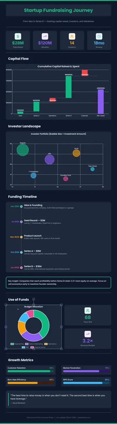 Startup Fundraising Breakdown