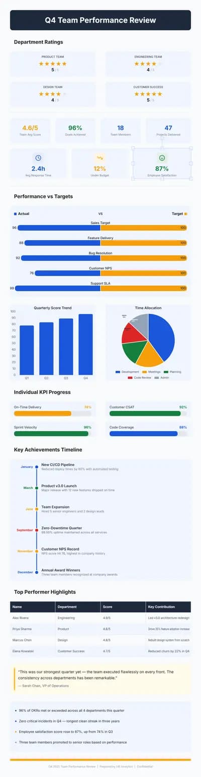 Team Performance Review