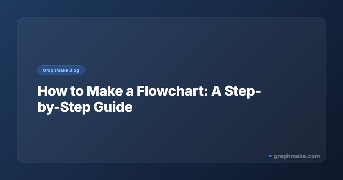 How to Make a Flowchart: A Step-by-Step Guide