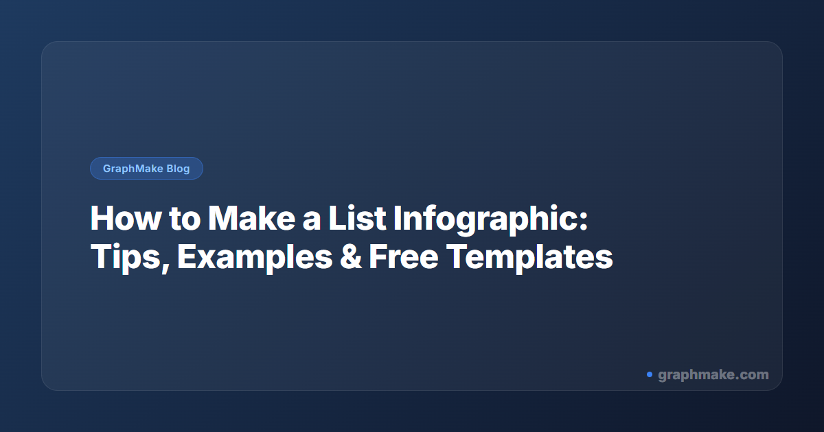 To Make Example How to Make a List Infographic: Tips, Examples & Free Templates