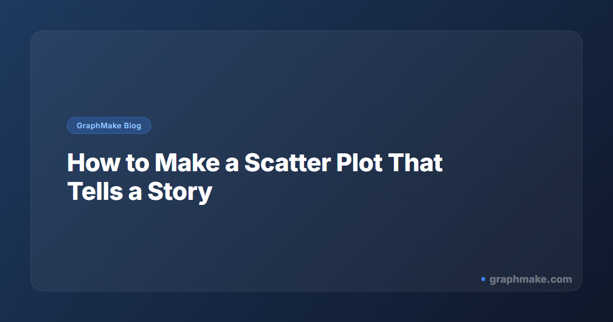 How to Make a Scatter Plot That Tells a Story