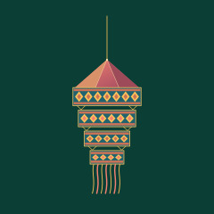 Copper lantern