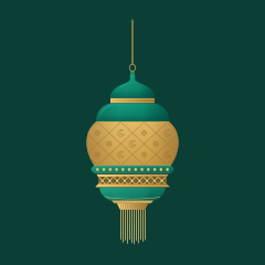 Emerald lantern