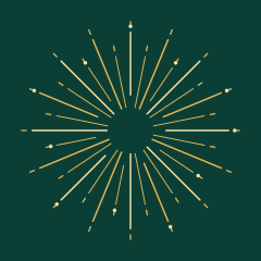 Gold firework