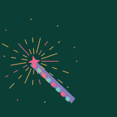 Right sparkler